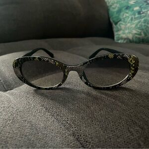 Steve Madden Snake skin glasses